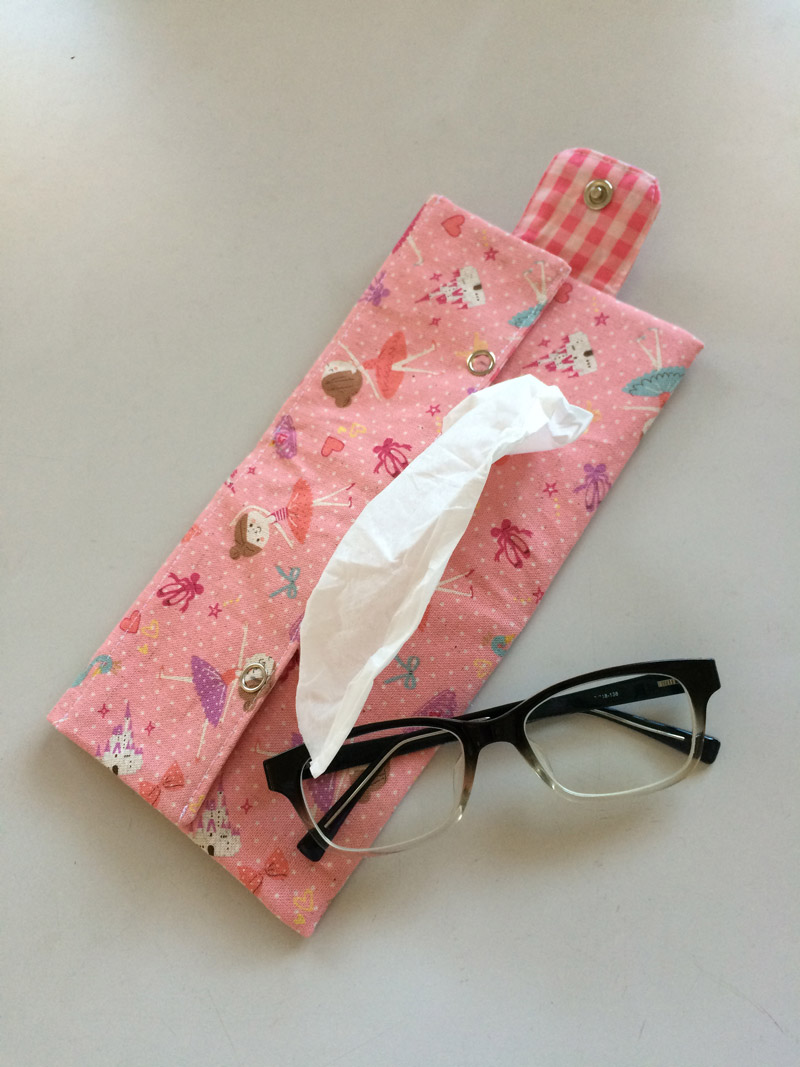 BOXティッシュ携帯ケース | 無料レシピ | KOKKA-fabric.com