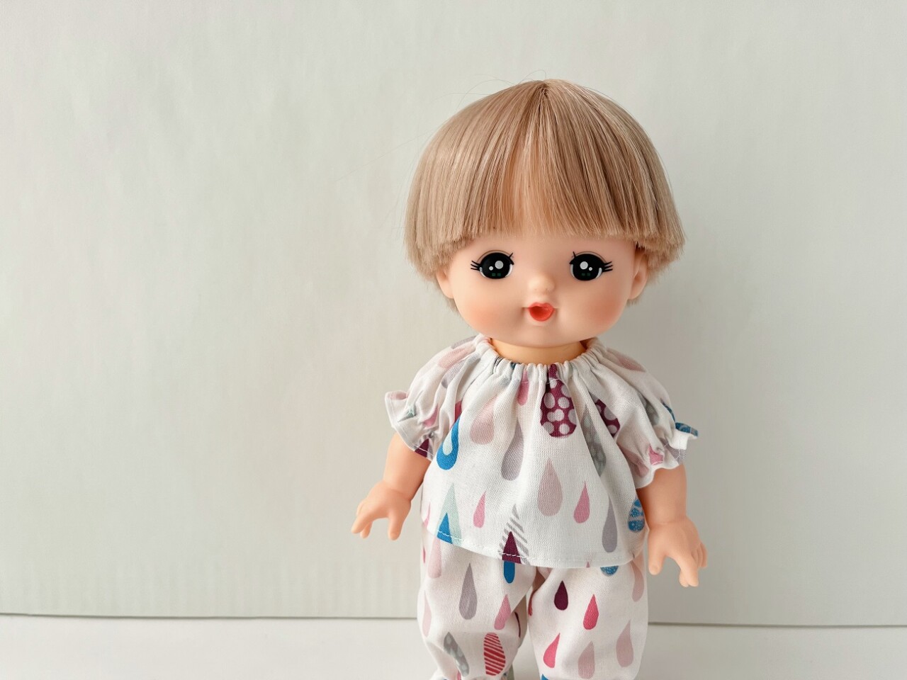 メルちゃん・ソランちゃん【半袖スモック】作り方と無料型紙 | koko link