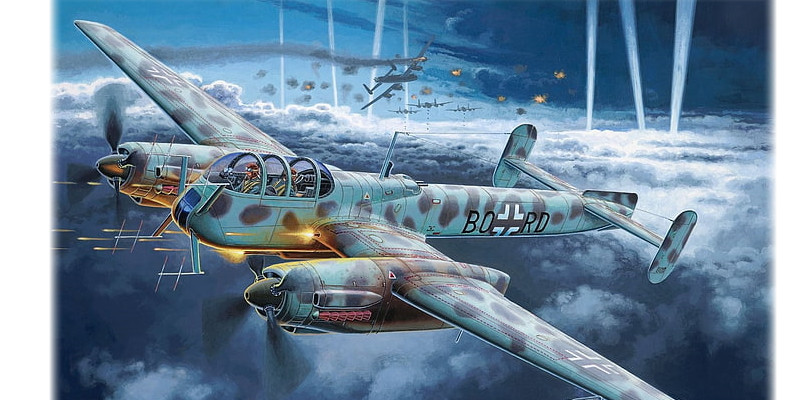 プラモ・ドイツ軍航空機】第二次世界大戦で活躍したドイツ軍の航空機