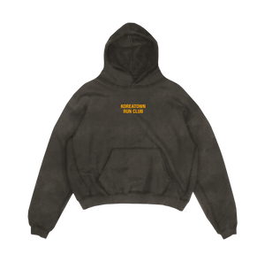 KRC CLASSIC HOODIE IN WASHED GREY – Koreatown Run Club