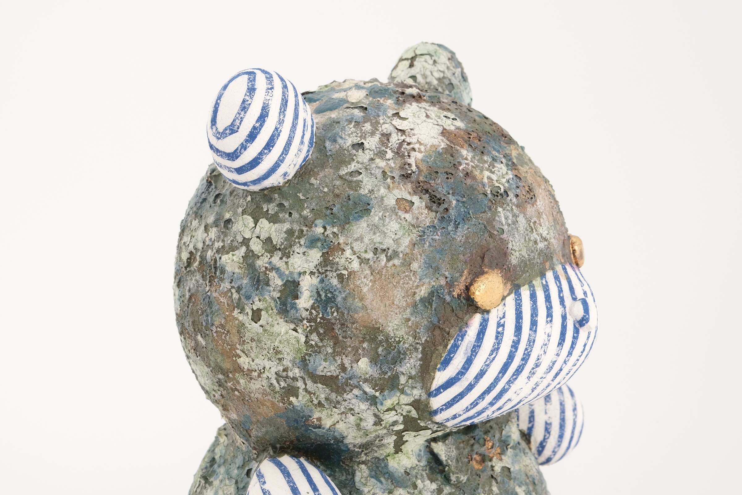 熊人形型染付置物 |波部圭亮| Keisuke Habe| アートをもっと身近に