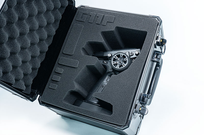 KOS32302 Mini Black V2 Aluminum Carry Case - Koswork R/C Model