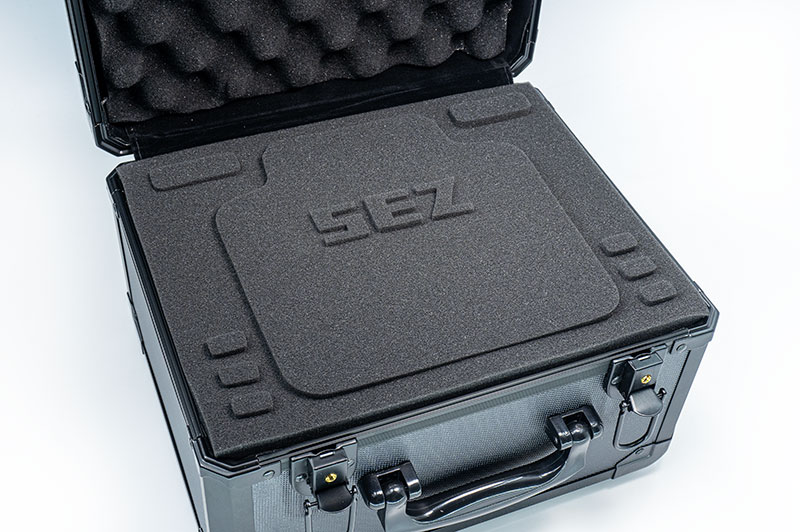 KOS32302-SEZ Mini Black V2 Aluminum Carry Case (w/Sanwa EXZES ZIII