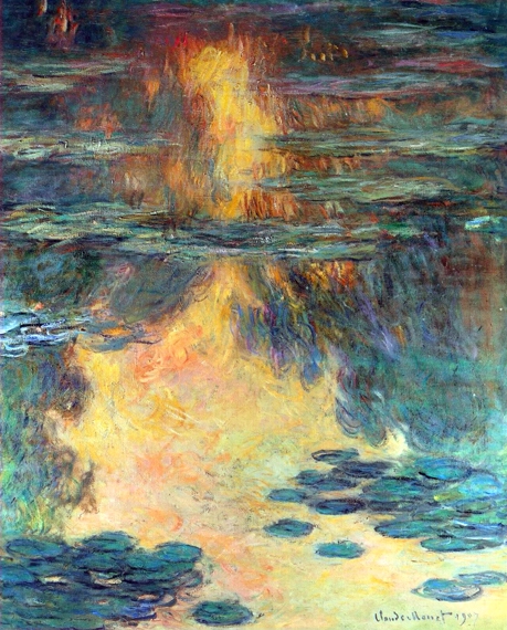 睡蓮の池 クロード·モネ | 油絵複製画 | KOSH mArt 日本