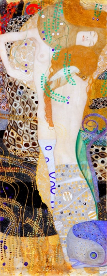 水蛇I グスタフクリムト | 油絵複製画 | KOSH mArt 日本