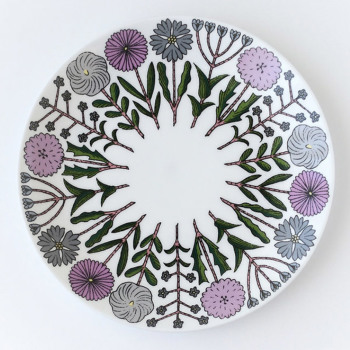 グスタフスベリ×鹿児島睦 Maj プレート 22cm Style From Scandinavia