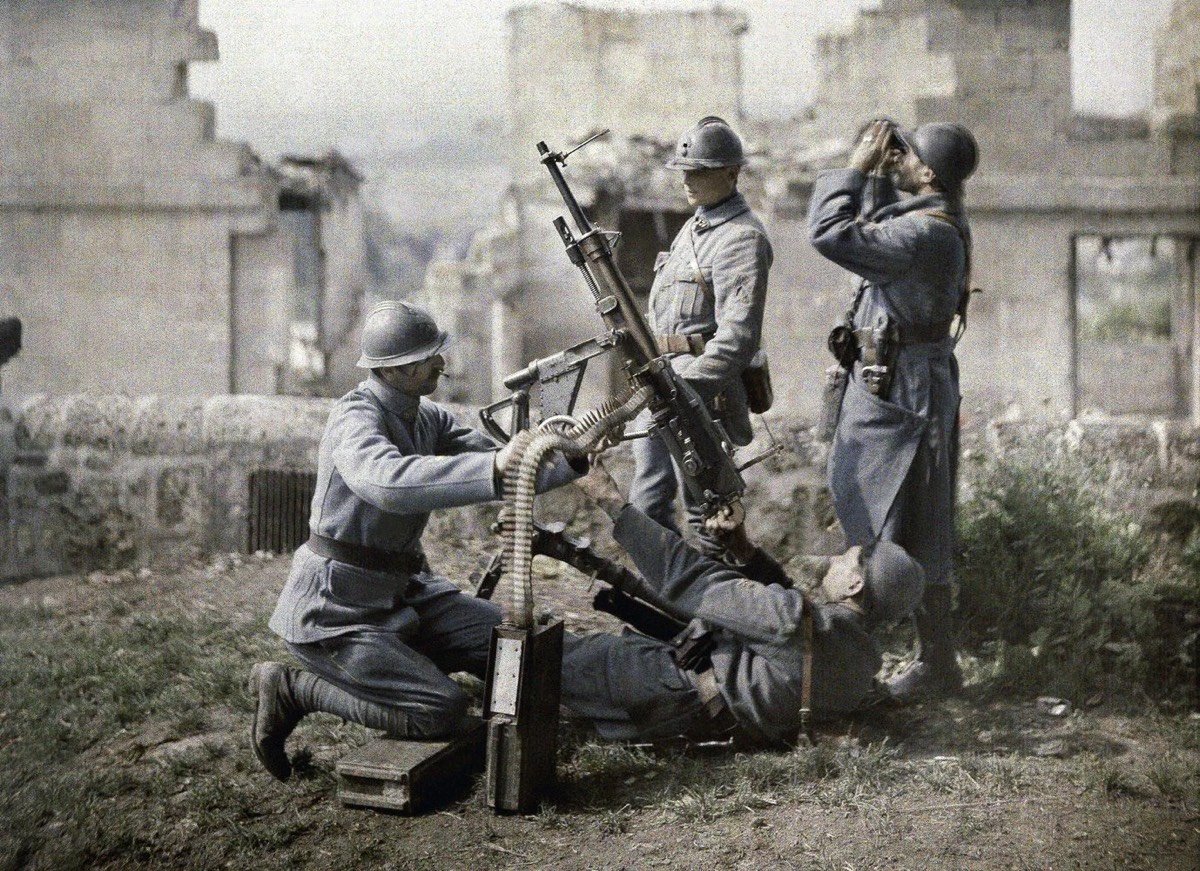 The color photographs of World War I