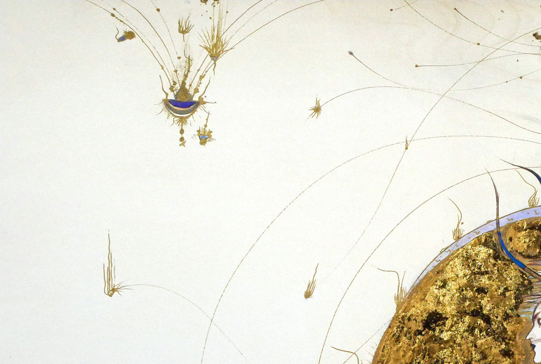 天野喜孝「飛天Vデラックス」ジクレ版画 絵画買取・販売の小竹美術