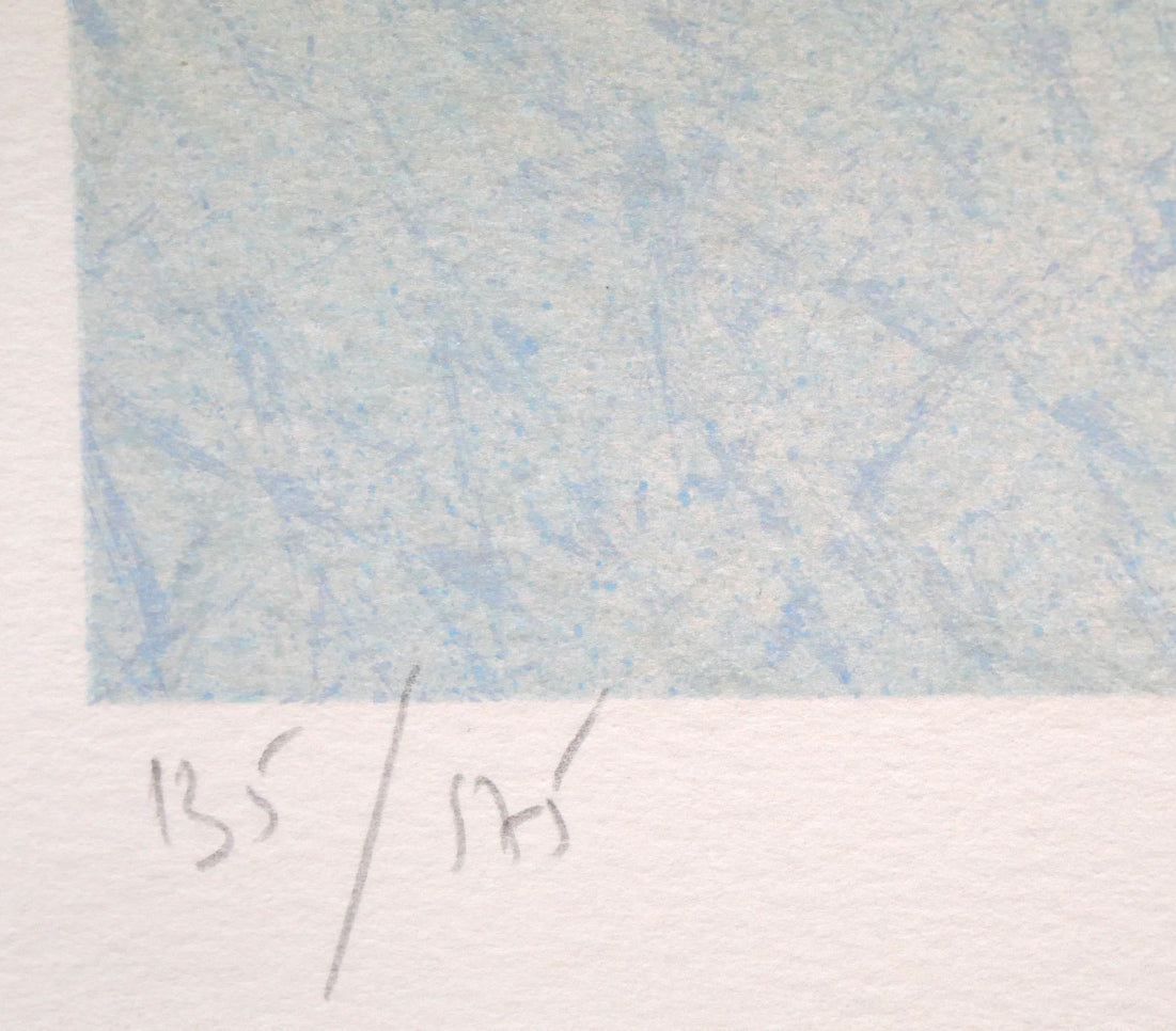 アンドレ ブーリエ（Andre BOURRIE）「港のきらめき」リトグラフ 絵画