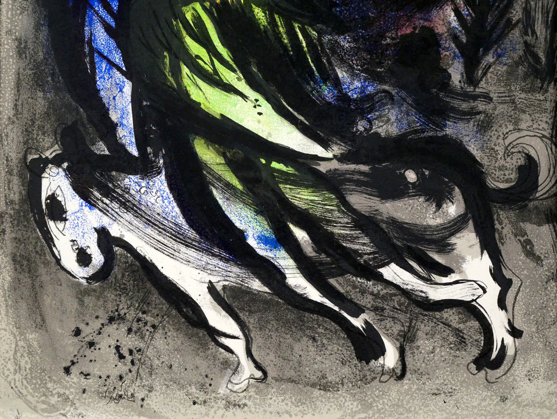 マルク・シャガール(Marc Chagall)「天使（「シャガール・リトグラフI