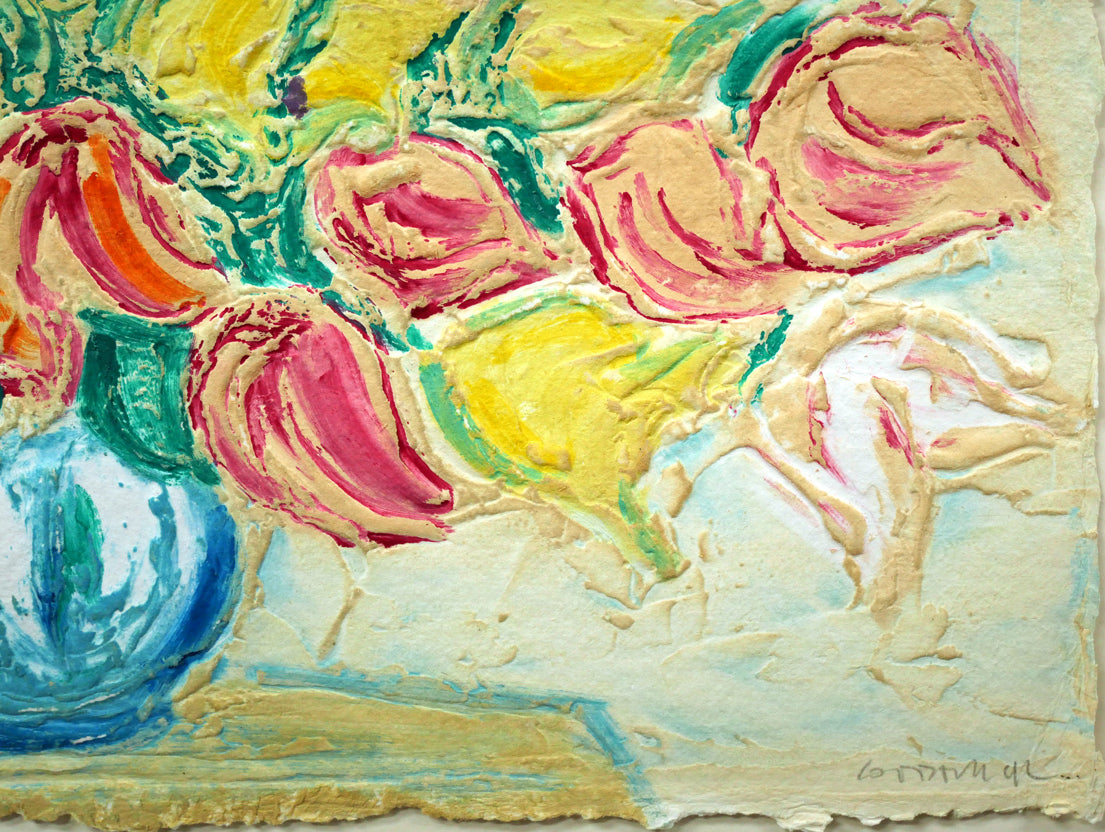 アンドレ コタボ（Andre COTTAVOZ）「チューリップ」カーボランダム