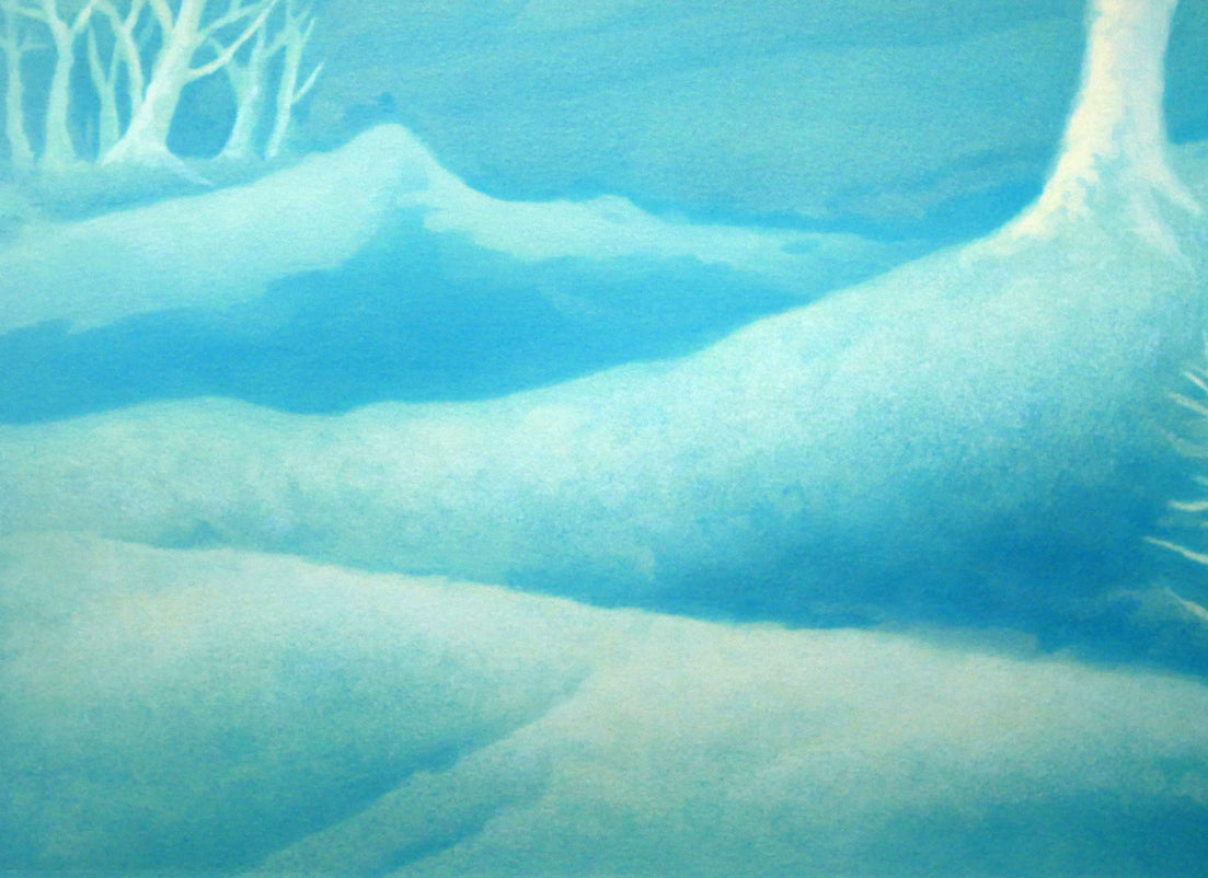 東山魁夷「月光」リトグラフ 絵画買取・販売の小竹美術