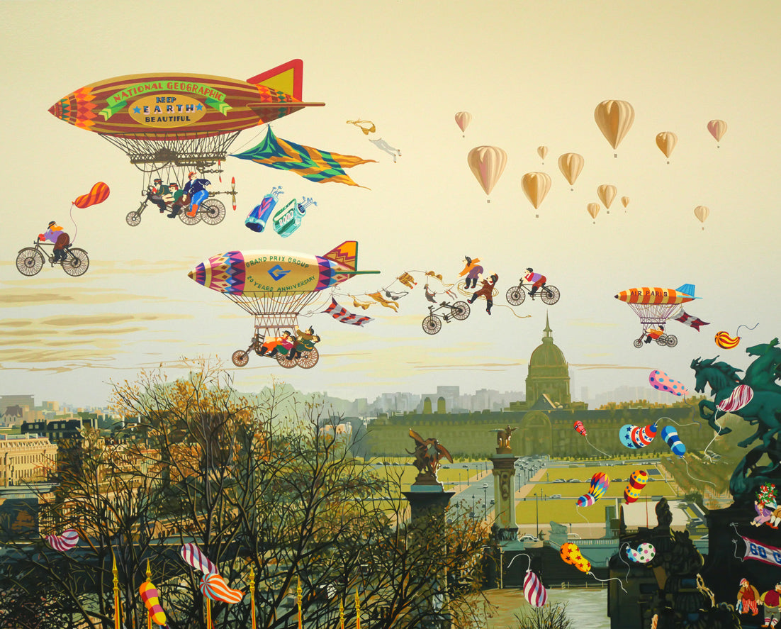 山形博導（ヒロヤマガタ）「家路」シルクスクリーン版画 絵画買取