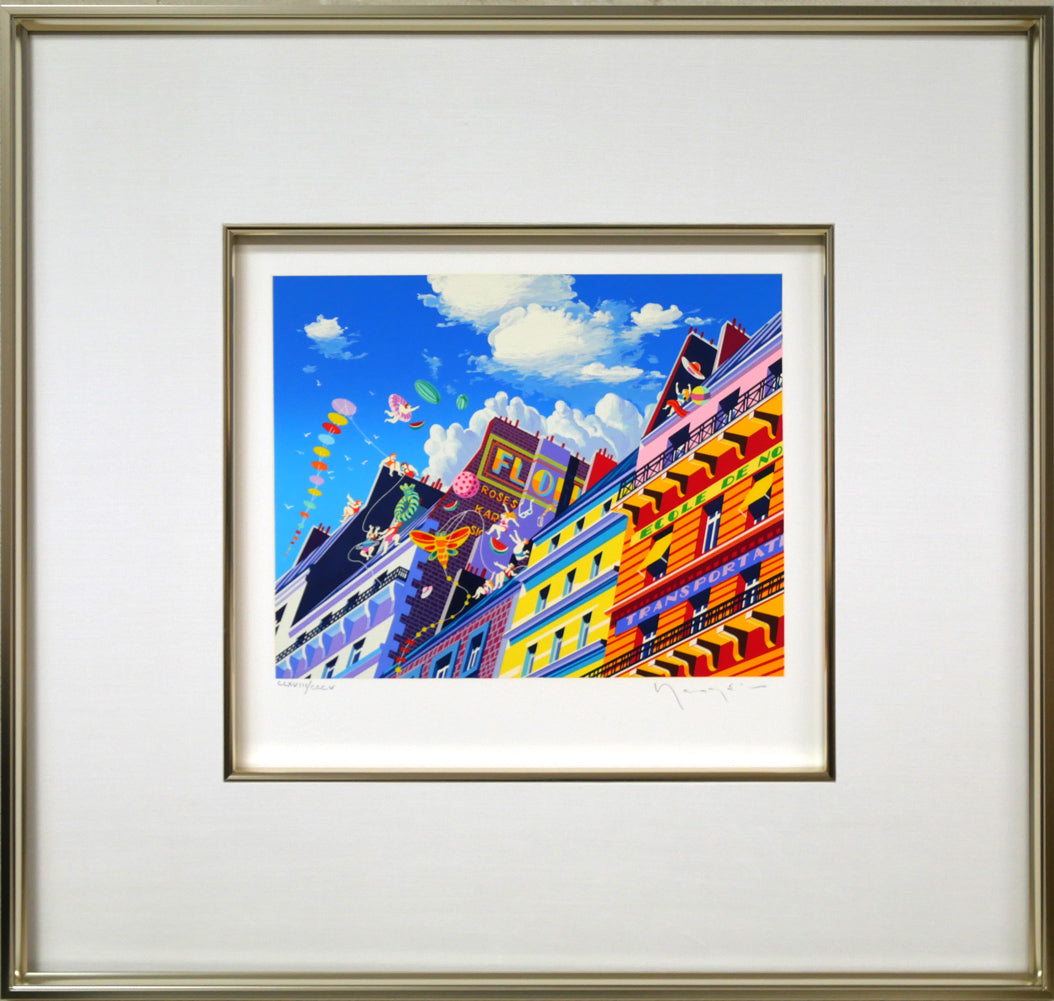 山形博導（ヒロヤマガタ）「日本のエッセンス 龍安寺」シルク