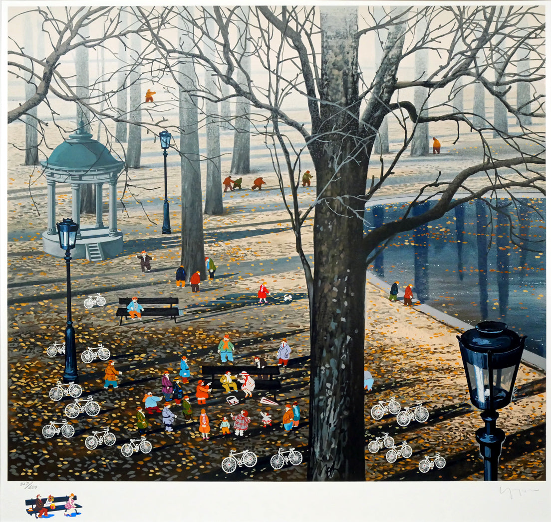 山形博導（ヒロヤマガタ）「プロポーズ」シルクスクリーン版画 絵画