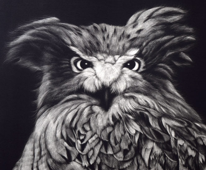 生田宏司 「若葉のころ ヤマガラ」 銅板画 25×14cm 真作 mc