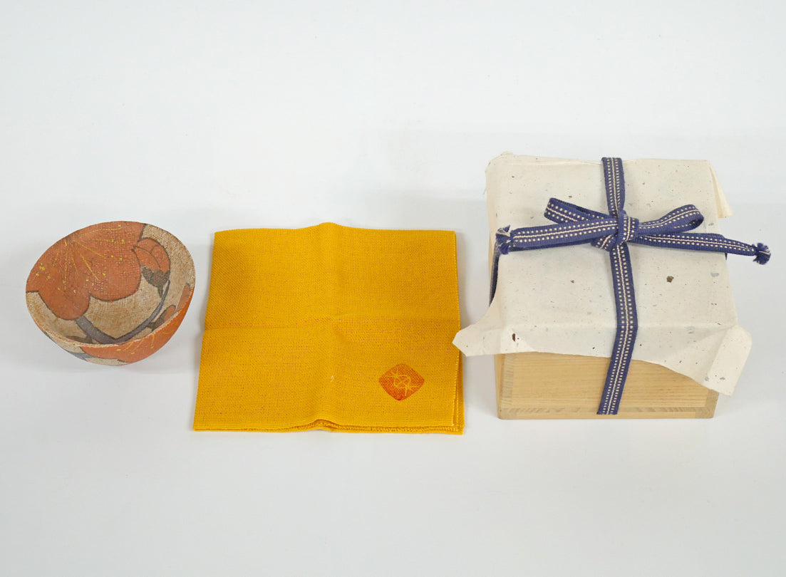 伊藤東彦「ぐい呑」共箱 絵画買取・販売の小竹美術