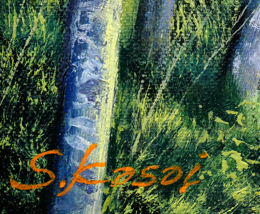 真作】絵画 作者不詳 サイン有 油彩3号 海景 逸品 S187 【公式通販】