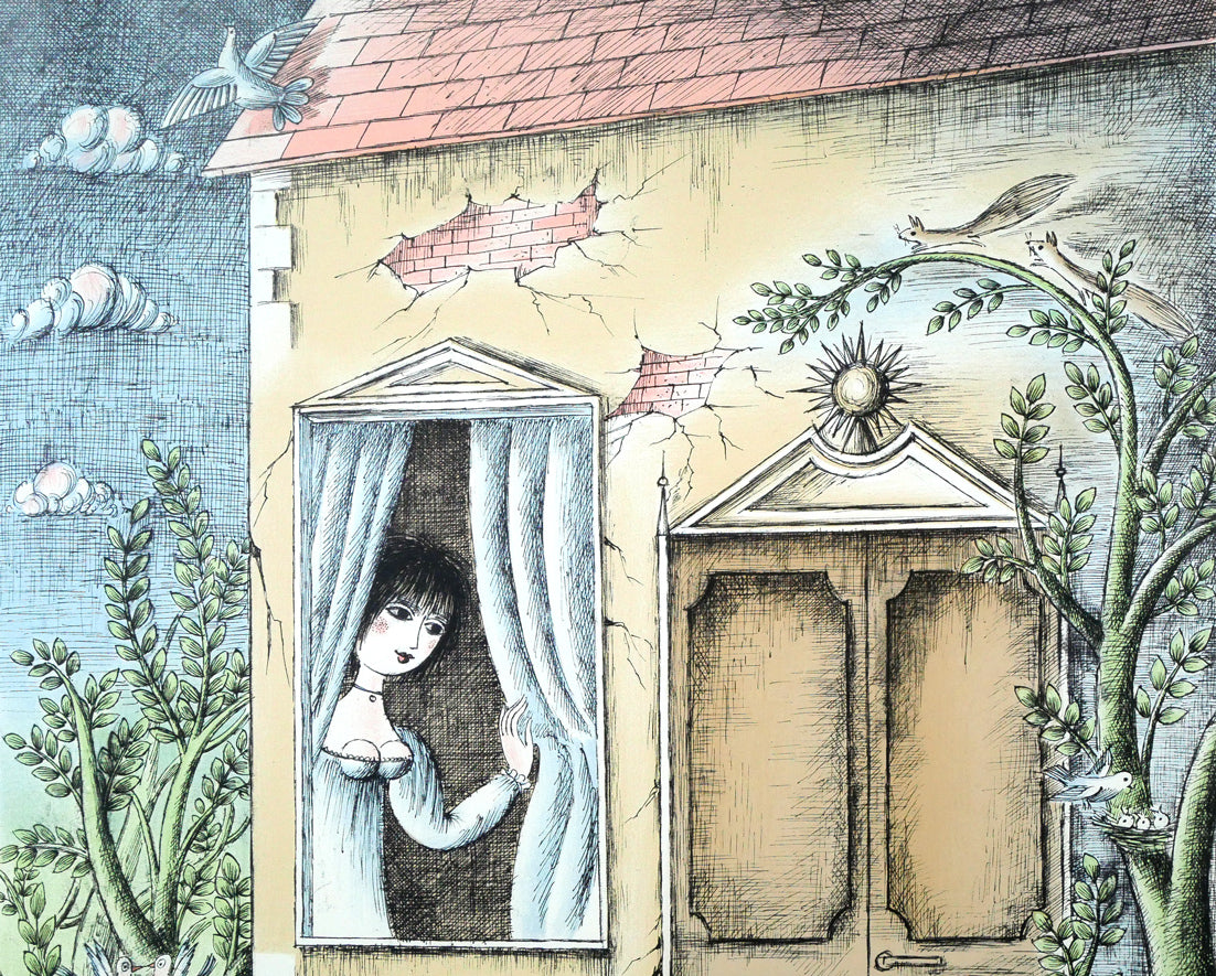 レイモン・ペイネ(Raymond Peynet)「内気な恋人」リトグラフ 絵画買取