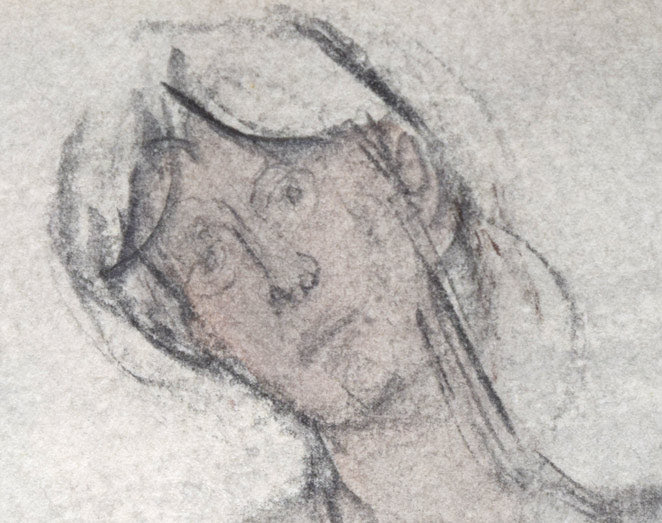 佐藤忠良「裸婦」水彩画 絵画買取・販売の小竹美術