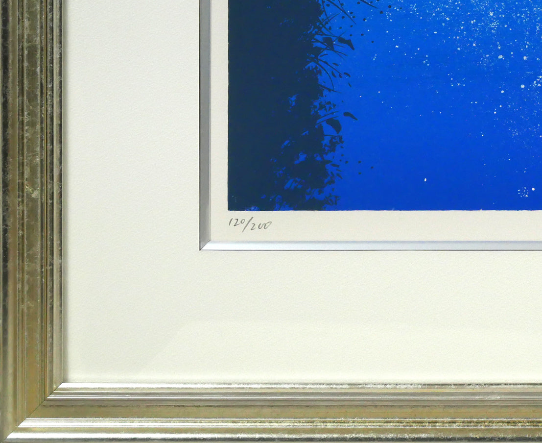 千住博「水」リトグラフ 絵画買取・販売の小竹美術