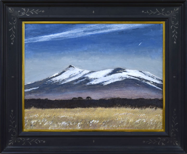 相原求一朗「早春の森」油絵・SM 絵画買取・販売の小竹美術