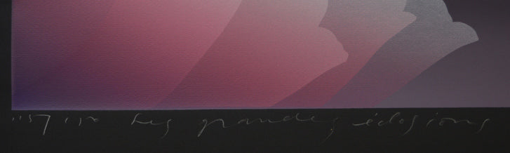 井上公三「LES GRANDES ECLOSIONS」シルクスクリーン版画 絵画買取