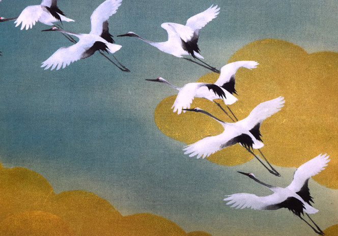 川端龍子「虹の如く」複製工芸掛軸 絵画買取・販売の小竹美術