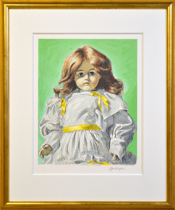 小松崎邦雄「舞妓」リトグラフ 絵画買取・販売の小竹美術