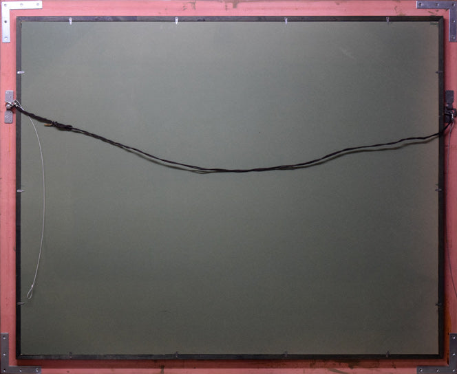 森田哲隆「利尻岳」油絵・F50号 絵画買取・販売の小竹美術