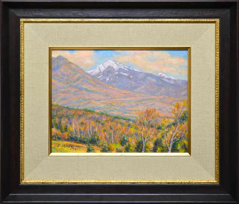 池田満寿夫「裏庭」リトグラフ・12号 絵画買取・販売の小竹美術