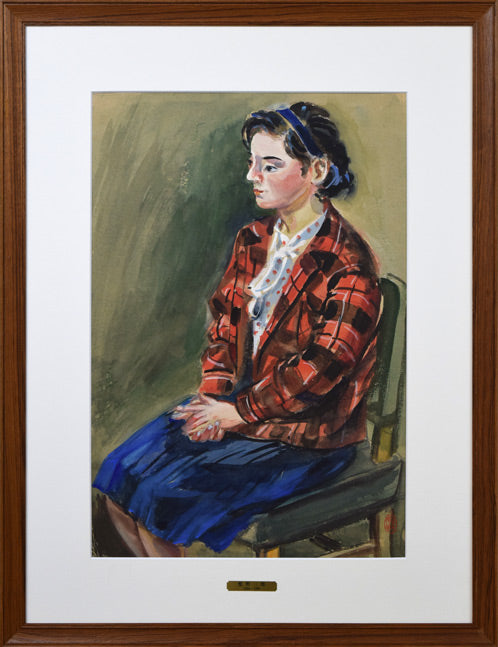 繁野三郎「円山公園（札幌市）」水彩画・10号 絵画買取・販売の小竹美術