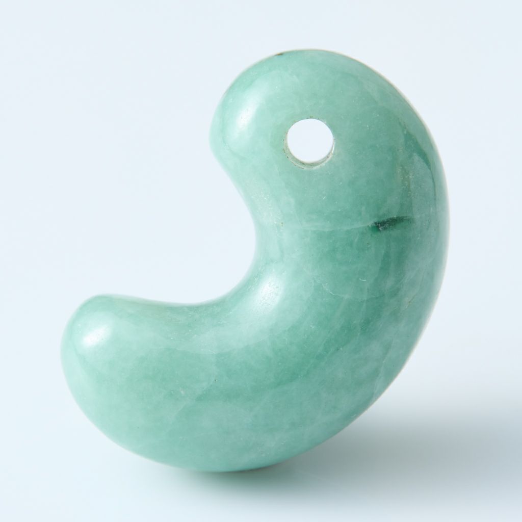 プレミアム・神話の勾玉・透明感良し・艶美麗】（プレミアム濃緑色