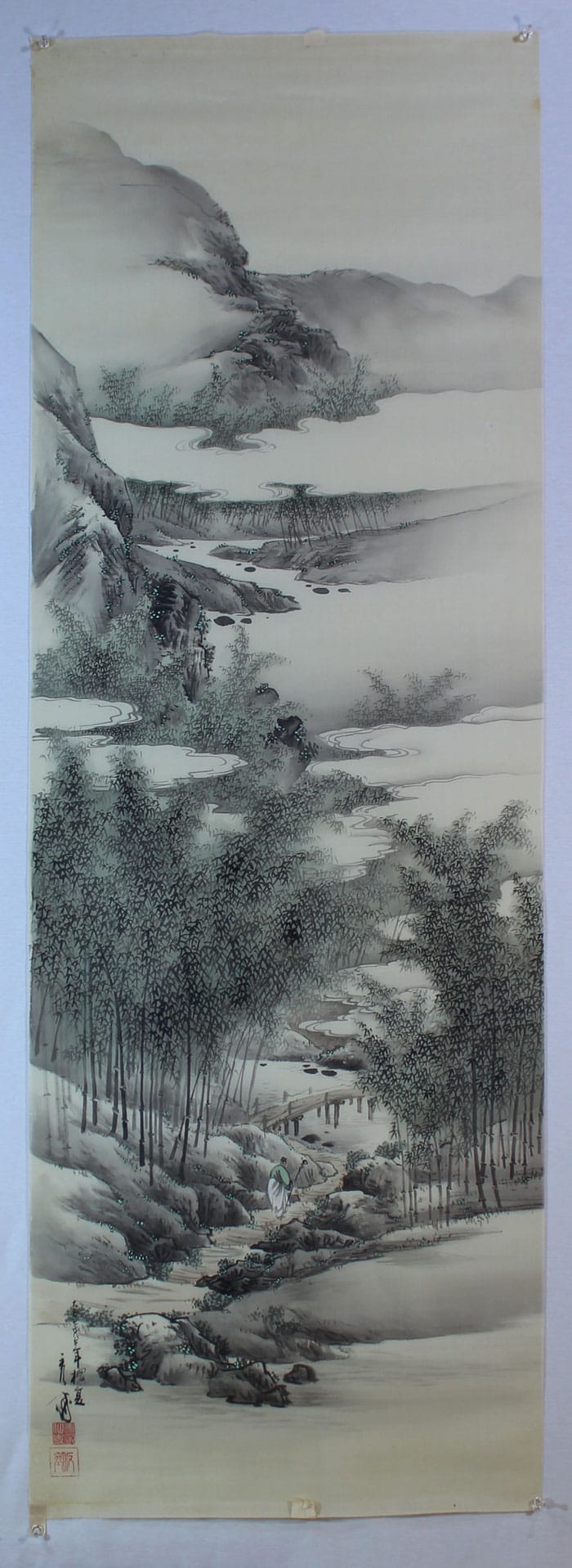 竹林山水｜新・古美術 高美堂（こうびどう）｜掛軸販売・通販・買取
