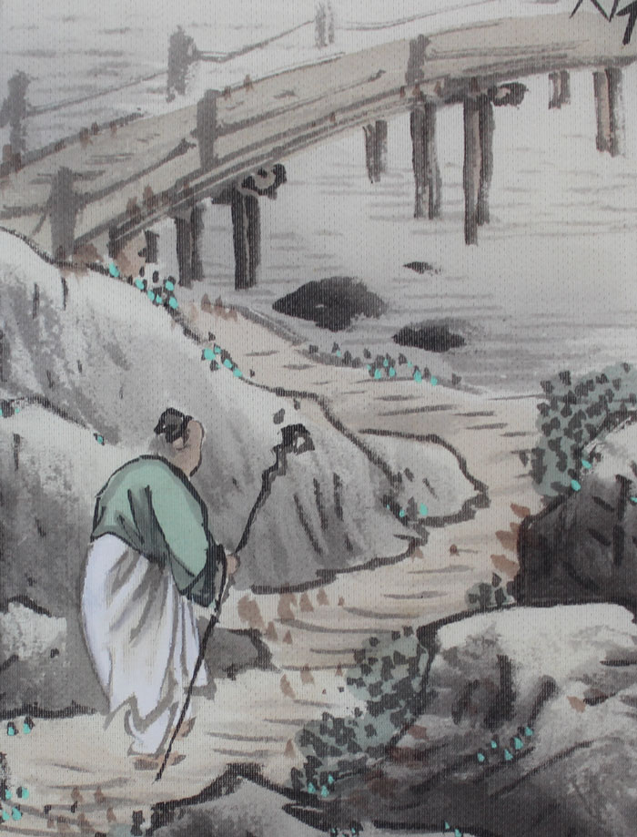 竹林山水｜新・古美術 高美堂（こうびどう）｜掛軸販売・通販・買取