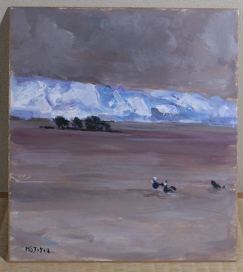 宍道湖（色紙）｜新・古美術 高美堂（こうびどう）｜掛軸販売・通販