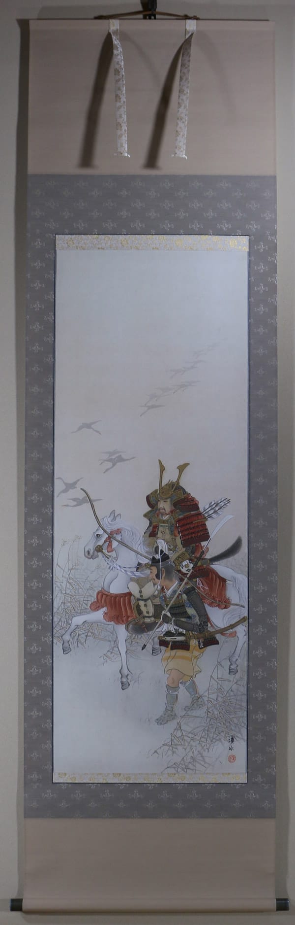 八幡太郎義家｜新・古美術 高美堂（こうびどう）｜掛軸販売・通販