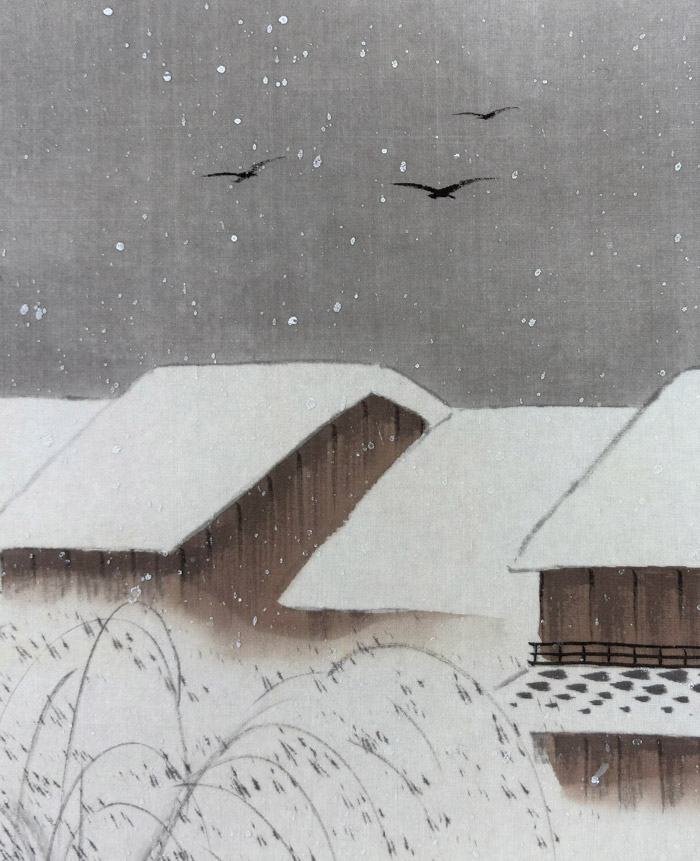 鴨川之雪｜新・古美術 高美堂（こうびどう）｜掛軸販売・通販・買取