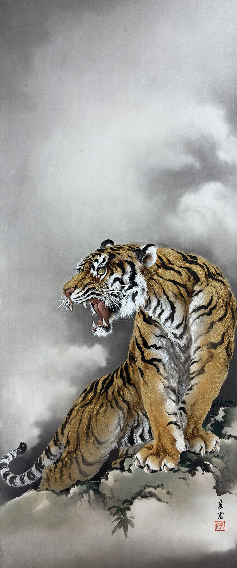 巖頭猛虎｜新・古美術 高美堂（こうびどう）｜掛軸販売・通販・買取