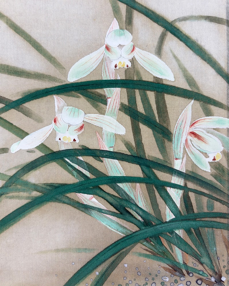 春蘭｜新・古美術 高美堂（こうびどう）｜掛軸販売・通販・買取｜骨董