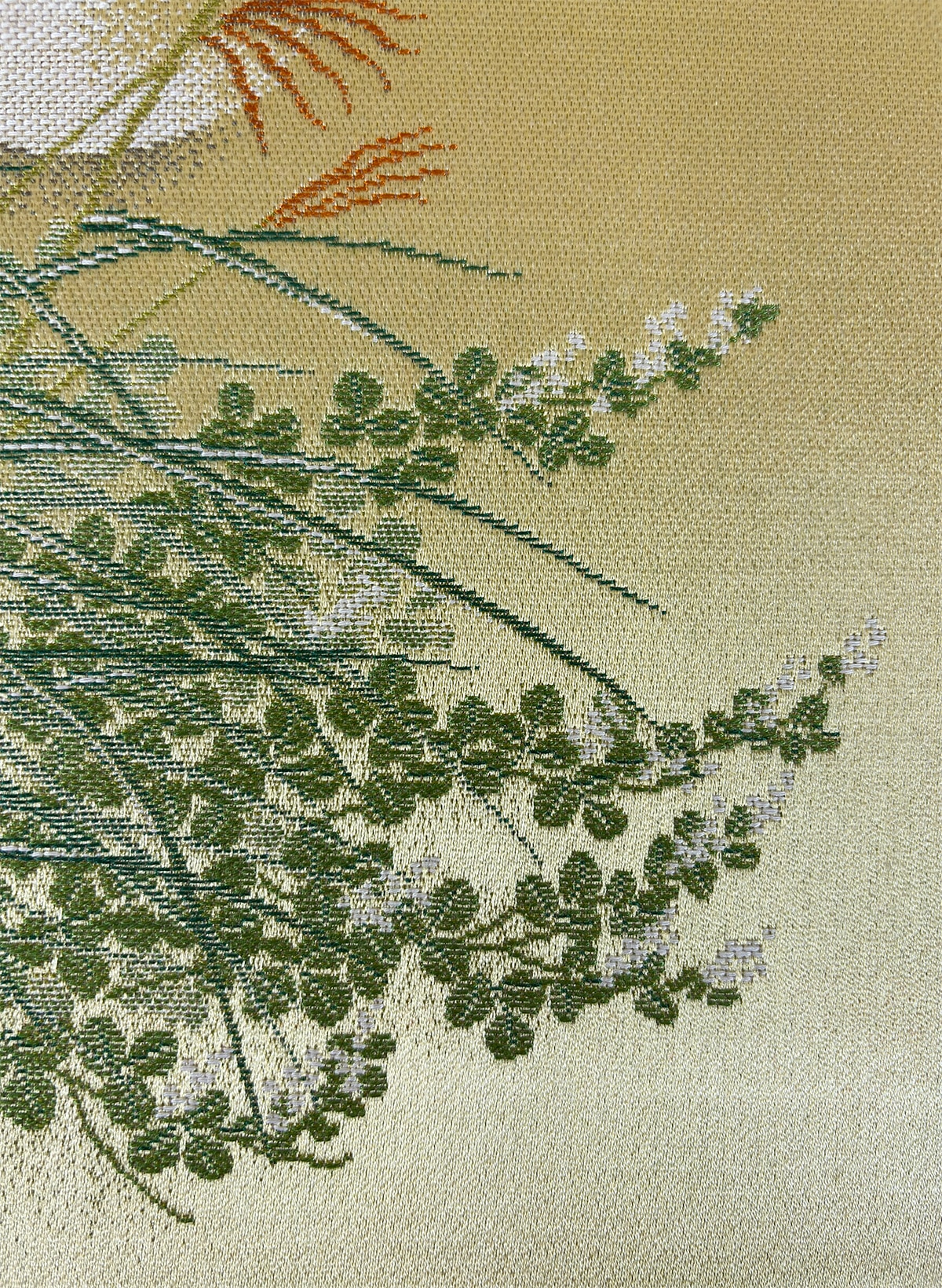 秋草｜色紙・工芸品（西陣綾錦織）｜新・古美術 高美堂（こうびどう