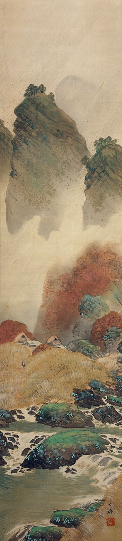 秋雨｜新・古美術 高美堂（こうびどう）｜掛軸販売・通販・買取｜骨董