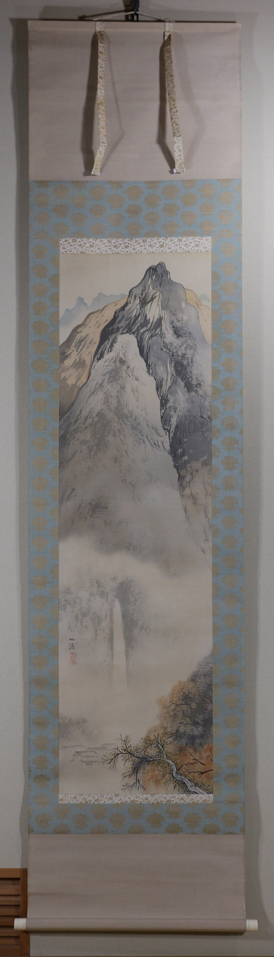 秋嶺懸瀑｜新・古美術 高美堂（こうびどう）｜掛軸販売・通販・買取