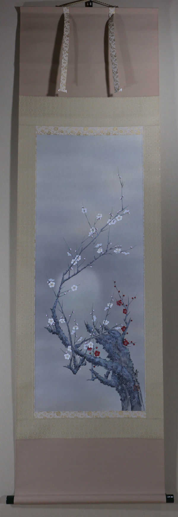 紅白梅｜新・古美術 高美堂（こうびどう）｜掛軸販売・通販・買取