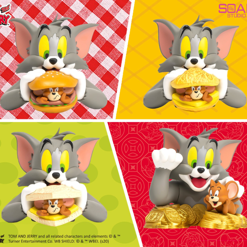 Soap Studio Tom and Jerry - Mini Burger Bust – Kouhigh Toys