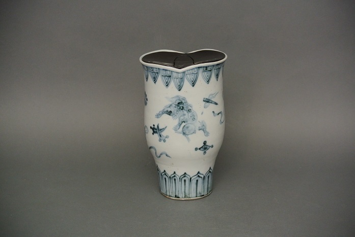 六代豊楽 赤楽四方茶碗: Journal of FUJII KOUNDO