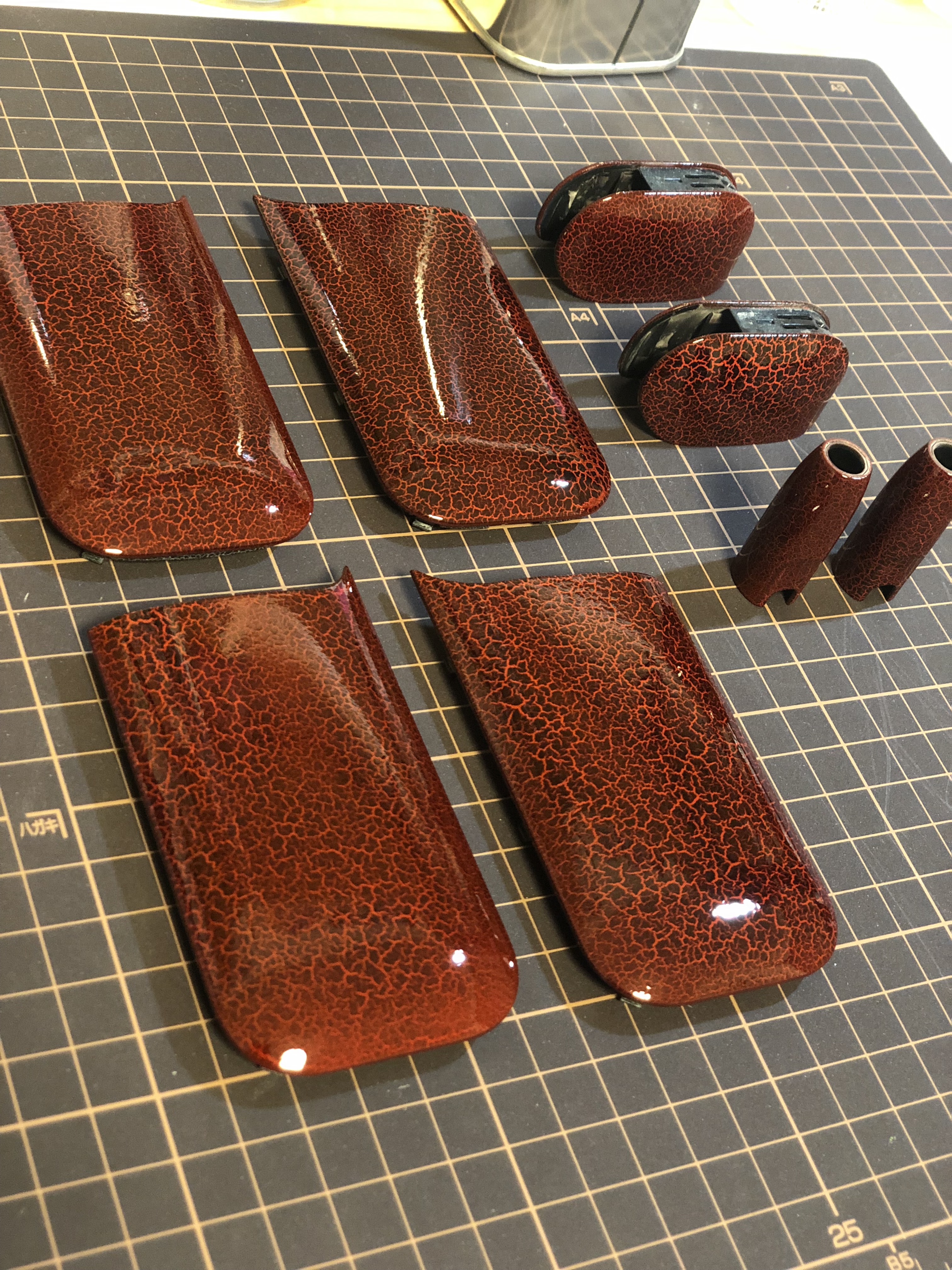 クラック塗装のやり方！！コツ！アイコス グロー｜コッシのブログ DIY