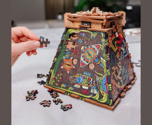 ジグソーパズル×パズルボックス合体！ CluePuzzle 太陽のピラミッド