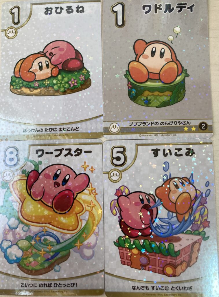 カービィのコピとる！ルールとレビュー。スリーブのオススメ