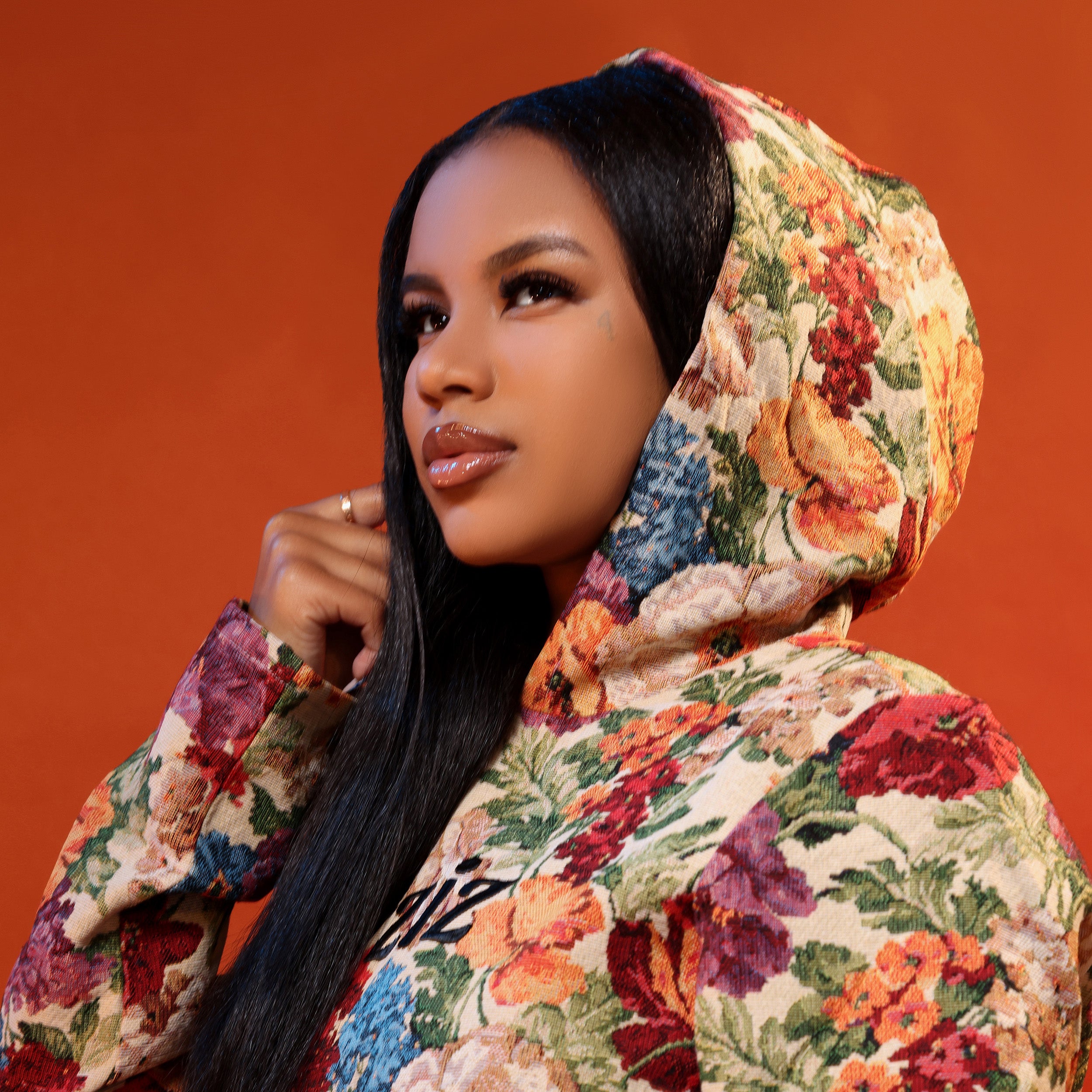 KÔZIZ Signature Floral Hoodie – Kôziz